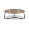 Manutti Mood Coffee table - Table basse ronde Ø 80cm h:28cm Plateau Céramique ou HPL Lava SF10 Ceramic Travertin 12mm 5K54 