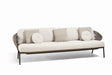 Manutti Radoc Radius Canapé 3-Seater, coussins en sus 