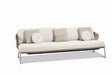 Manutti Radoc Radius Canapé 3-Seater, coussins en sus Flint SF13 - Rope Pepper M514 4,5mm (1R04) 
