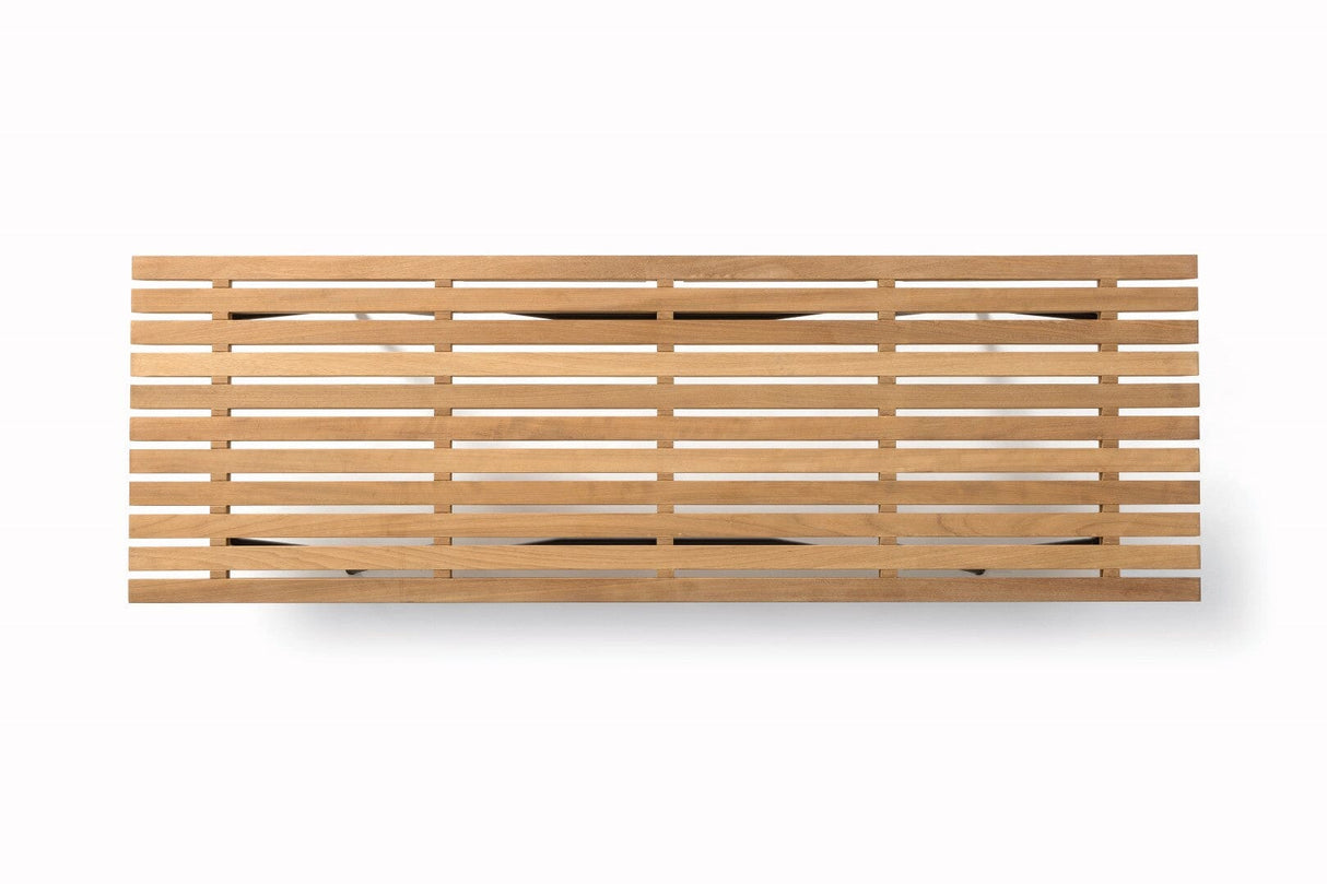 Manutti San Bench Banc 200x65cm S 35h Hauteur: 35cm 