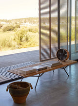 Manutti San Bench Banc 200x65cm S 35h Hauteur: 35cm 