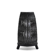Manutti Sandua Lighting LED Large Teak Scuro HFTS Dicord Anthracite 1B01 