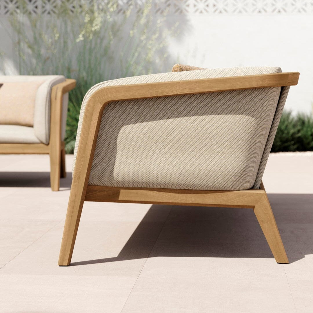 Manutti Sunrise Fauteuil club 1-Seater, coussins en sus 