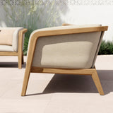 Manutti Sunrise Fauteuil club 1-Seater, coussins en sus 