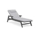 Manutti Sunrise Lounger Teak avec accoudoirs, coussins en sus Teak Scuro (HFTS) 