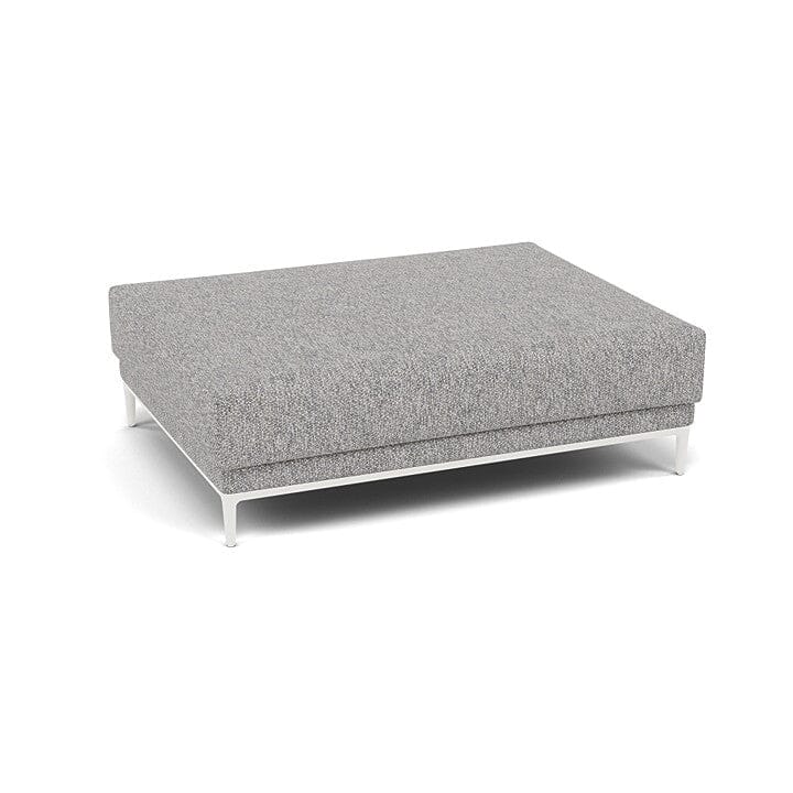 Manutti Zendo Sense Large Footstool/Side Table White AF08 - Soft Seal C162 