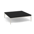 Manutti Zendo Sense Outdoor Coffee Table 96x96cm H:25cm Flint AF13 Teak Scuro 2H37 