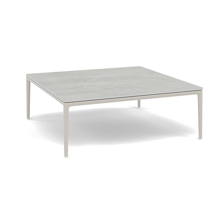 Manutti Zendo Sense Outdoor Coffee Table 96x96cm H:35cm Flint AF13 Ceramic Concrete 12mm 5K68 