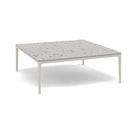 Manutti Zendo Sense Outdoor Coffee Table 96x96cm H:35cm Flint AF13 Ceramic Fossil 12mm 5K53 