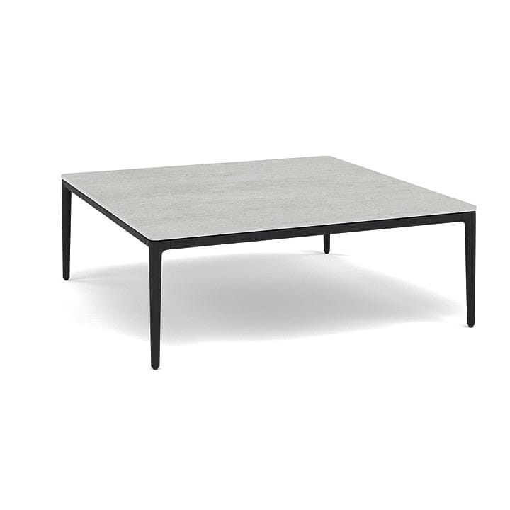Manutti Zendo Sense Outdoor Coffee Table 96x96cm H:35cm Lava AF10 Ceramic Concrete 12mm 5K68 