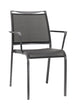 Mazuvo Corso Fauteuil repas avec textilène Charcoal 