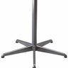 Mazuvo Deluxe Pied bistro rabattable 5 branches H:72cm Galvanisé Thermolaqué Anthracite 