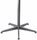 Mazuvo Deluxe Pied bistro rabattable 5 branches H:72cm Galvanisé Thermolaqué Anthracite 