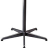 Mazuvo Deluxe Pied bistro rabattable 5 branches H:72cm Galvanisé Thermolaqué Carbone 
