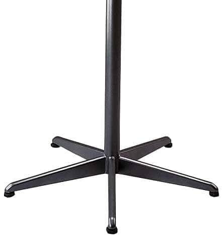 Mazuvo Deluxe Pied bistro rabattable 5 branches H:72cm Galvanisé Thermolaqué Carbone 