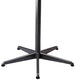 Mazuvo Deluxe Pied bistro rabattable 5 branches H:72cm Galvanisé Thermolaqué Carbone 