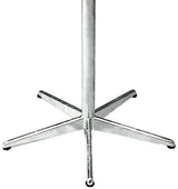 Mazuvo Deluxe Pied bistro rabattable 5 branches H:72cm Zingué au feu 