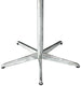 Mazuvo Deluxe Pied bistro rabattable 5 branches H:72cm Zingué au feu 
