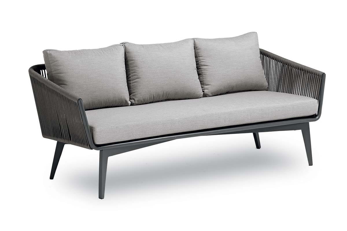 Mazuvo Diva Canapé 3 places avec coussins 