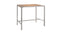 Mazuvo Quadro Teak Table haute 70x70cm H:110cm 