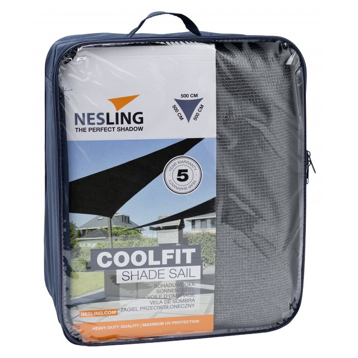 Nesling Coolfit Voile d'ombrage Triangulaire 3.6m Gray 