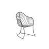 Royal Botania Folia FOL55 Fauteuil repas Anthracite A 