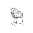 Royal Botania Folia FOL55 Fauteuil repas Anthracite A 