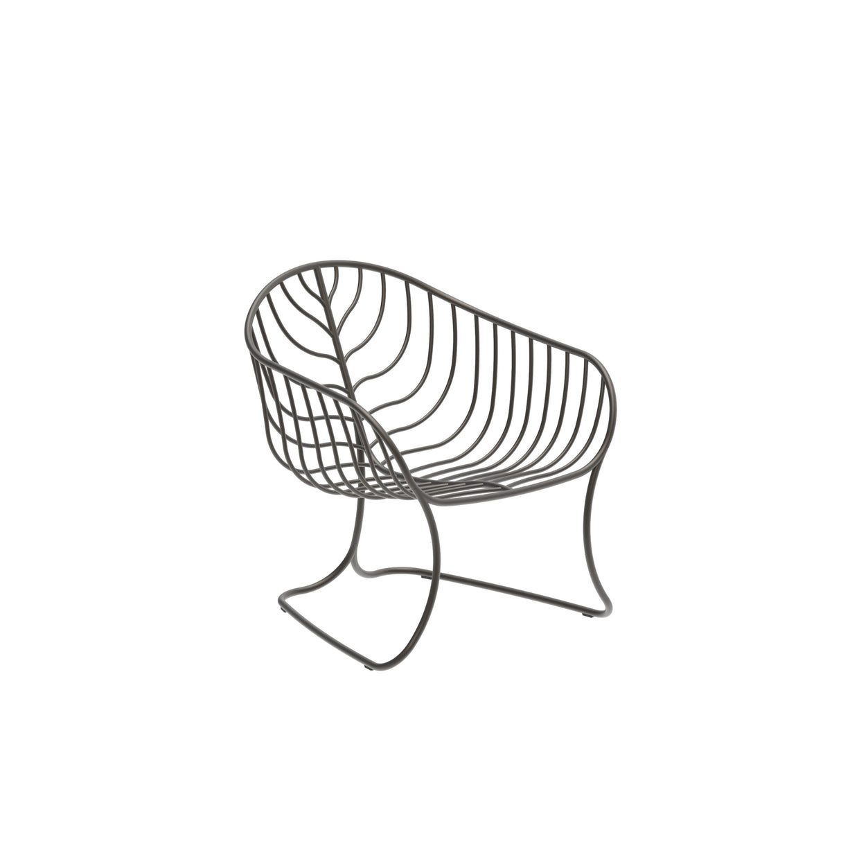 Royal Botania Folia FOL77 Fauteuil bas Lounge Bronze BR 