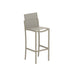 Royal Botania O-zon OZN43T Tabouret haut de bar Laqué Sand S - Toile Pearl Grey PG 