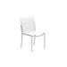Royal Botania O-zon OZN47T Chaise repas empilable Inox Brossé SS - Toile White WU 