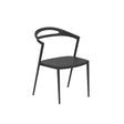 Royal Botania Styletto Fauteuil repas empilable Aluminium Anthracite A 