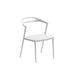 Royal Botania Styletto Fauteuil repas empilable Aluminium White WR 