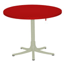 Schaffner Arbon Table repas rabattable Ø117cm Vert Pastel 64 Rouge 30 