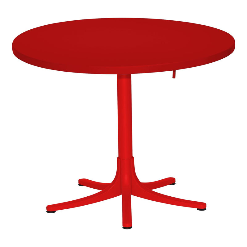 Schaffner Arbon Table repas rabattable Ø92cm Rouge 30 Rouge 30 