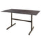 Schaffner Basel table repas rabattable 120x80cm Champagne 85 Déco Cooperfield dc 