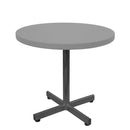 Schaffner Basic Table d'appoint rabattable Ø54cm h:50cm Anthracite 77 Gris Argent 78 