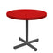 Schaffner Basic Table d'appoint rabattable Ø54cm h:50cm Anthracite 77 Rouge 30 