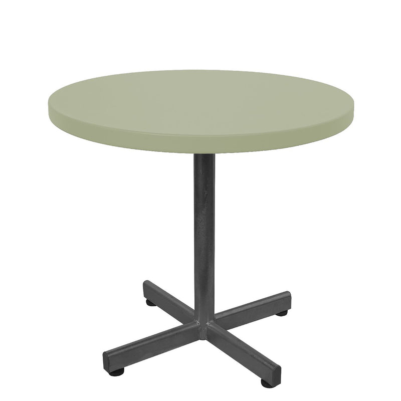 Schaffner Basic Table d'appoint rabattable Ø54cm h:50cm Anthracite 77 Vert Pastel 64 