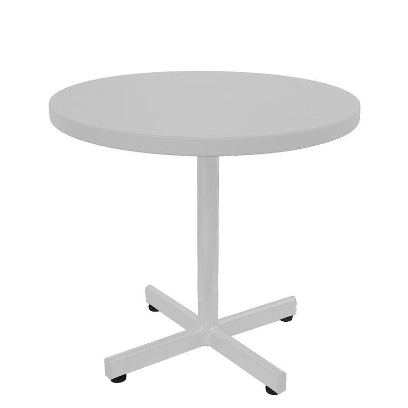 Schaffner Basic Table d'appoint rabattable Ø54cm h:50cm Blanc 90 Blanc 90 