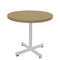 Schaffner Basic Table d'appoint rabattable Ø54cm h:50cm Blanc 90 Marron Pastel 83 
