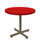 Schaffner Basic Table d'appoint rabattable Ø54cm h:50cm Champagne 85 Rouge 30 