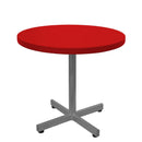 Schaffner Basic Table d'appoint rabattable Ø54cm h:50cm Graphite 73 Rouge 30 