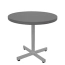 Schaffner Basic Table d'appoint rabattable Ø54cm h:50cm Gris Argent 78 Graphite 73 
