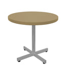 Schaffner Basic Table d'appoint rabattable Ø54cm h:50cm Gris Argent 78 Marron Pastel 83 