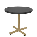 Schaffner Basic Table d'appoint rabattable Ø54cm h:50cm Marron Pastel 83 Anthracite 77 