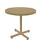 Schaffner Basic Table d'appoint rabattable Ø54cm h:50cm Marron Pastel 83 Marron Pastel 83 