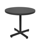 Schaffner Basic Table d'appoint rabattable Ø54cm h:50cm Noir 91 Anthracite 77 