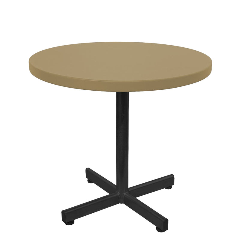 Schaffner Basic Table d'appoint rabattable Ø54cm h:50cm Noir 91 Marron Pastel 83 