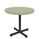 Schaffner Basic Table d'appoint rabattable Ø54cm h:50cm Noir 91 Vert Pastel 64 