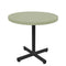 Schaffner Basic Table d'appoint rabattable Ø54cm h:50cm Noir 91 Vert Pastel 64 